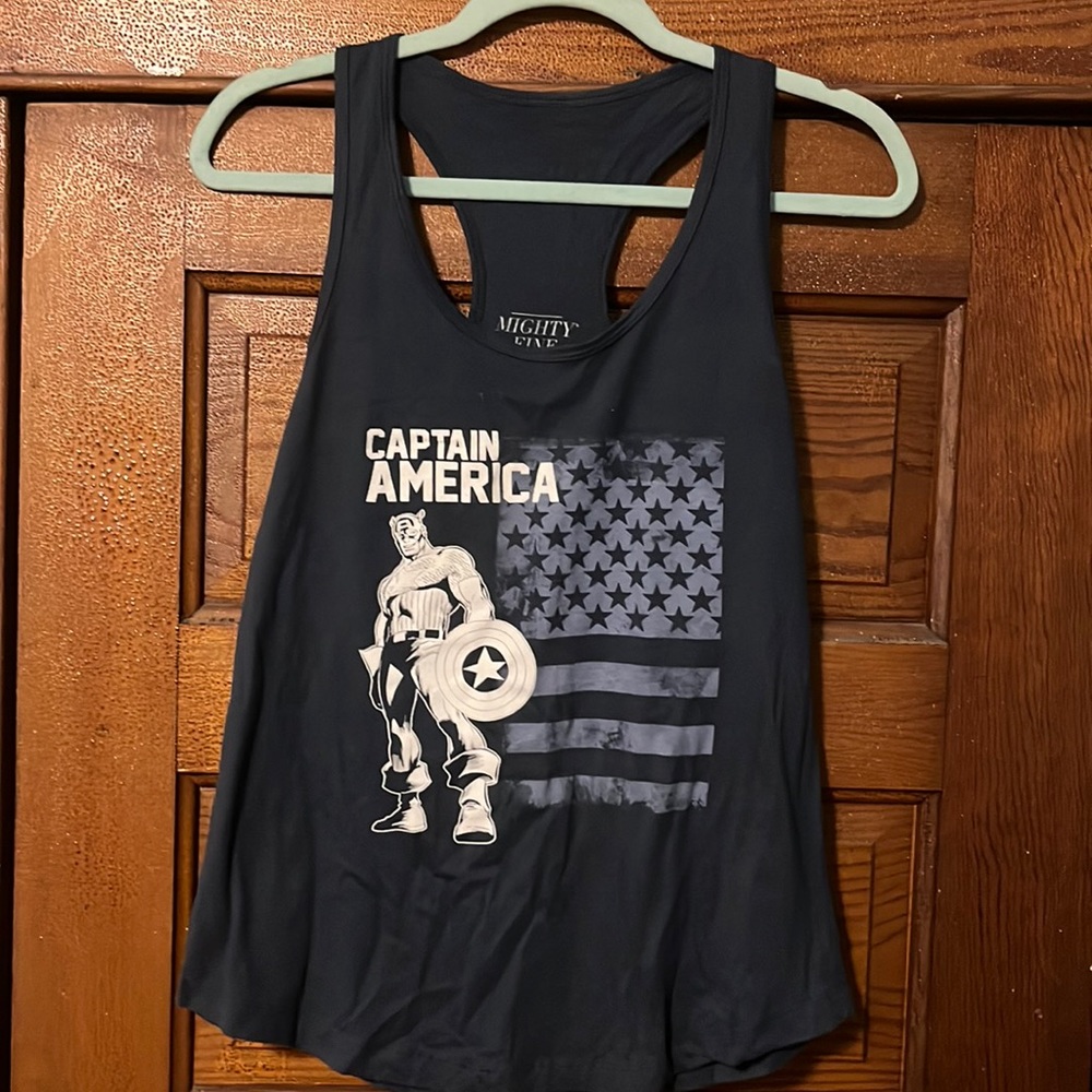 Captain America tank top